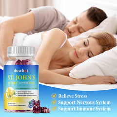 duwhot st-johns-wort-gummies blueberry-flavor invites daily use
