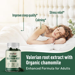 Duwhot Valerian Root Gummy texture close-up shows chewable, approachable form.