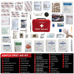 DWCHECK waterproof hard-case emergency kit keeps supplies secure during outdoor adventures.