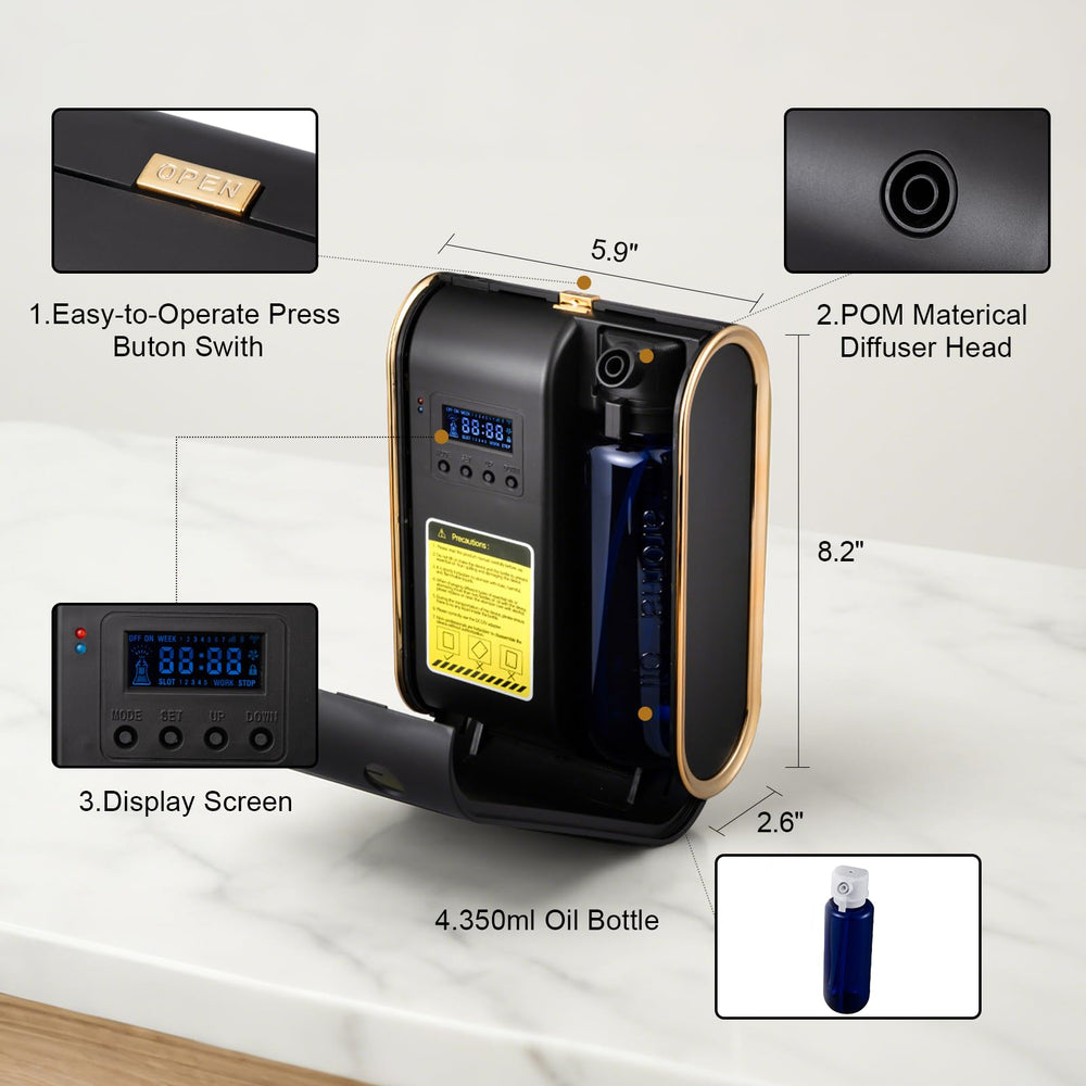 DXBDHSJK diffuser 350ml capacity reduces refills and keeps fragrance steady.