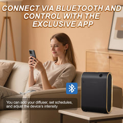 DXBDHSJK diffuser covers up to 2000 square feet for larger spaces.