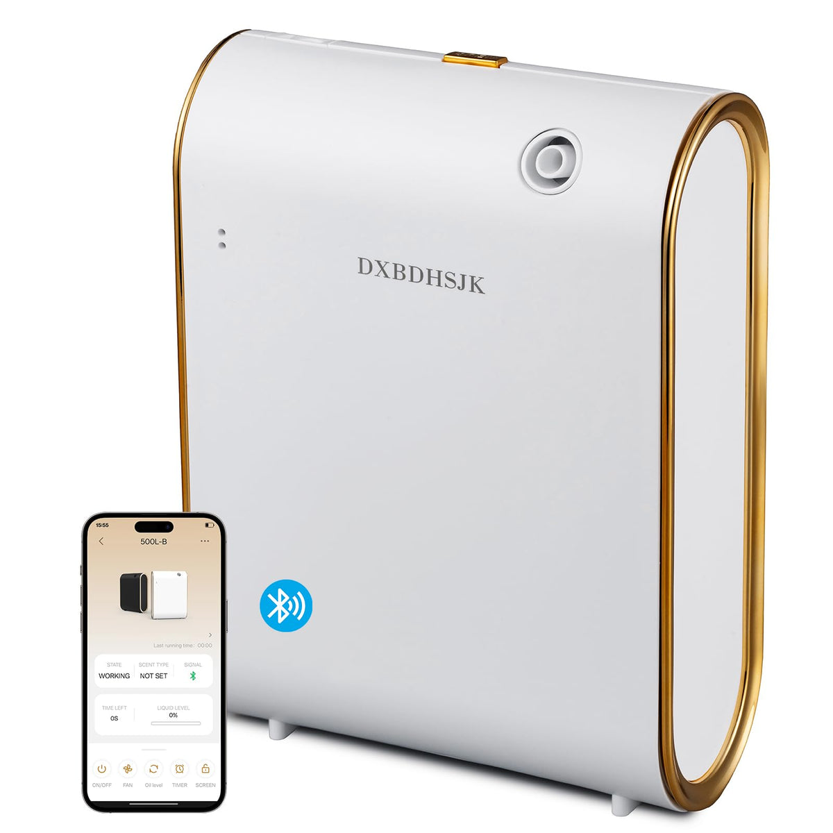 DXBDHSJK diffuser front view for stylish home fragrance enhancement.