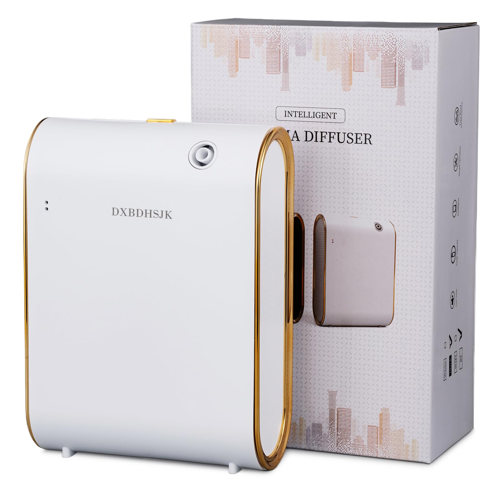 DXBDHSJK diffuser wall-mount option for space-saving ambiance control.