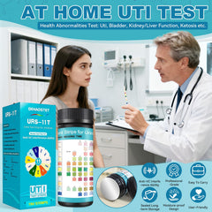 DXHAOSTET color chart assists quick interpretation during home tests