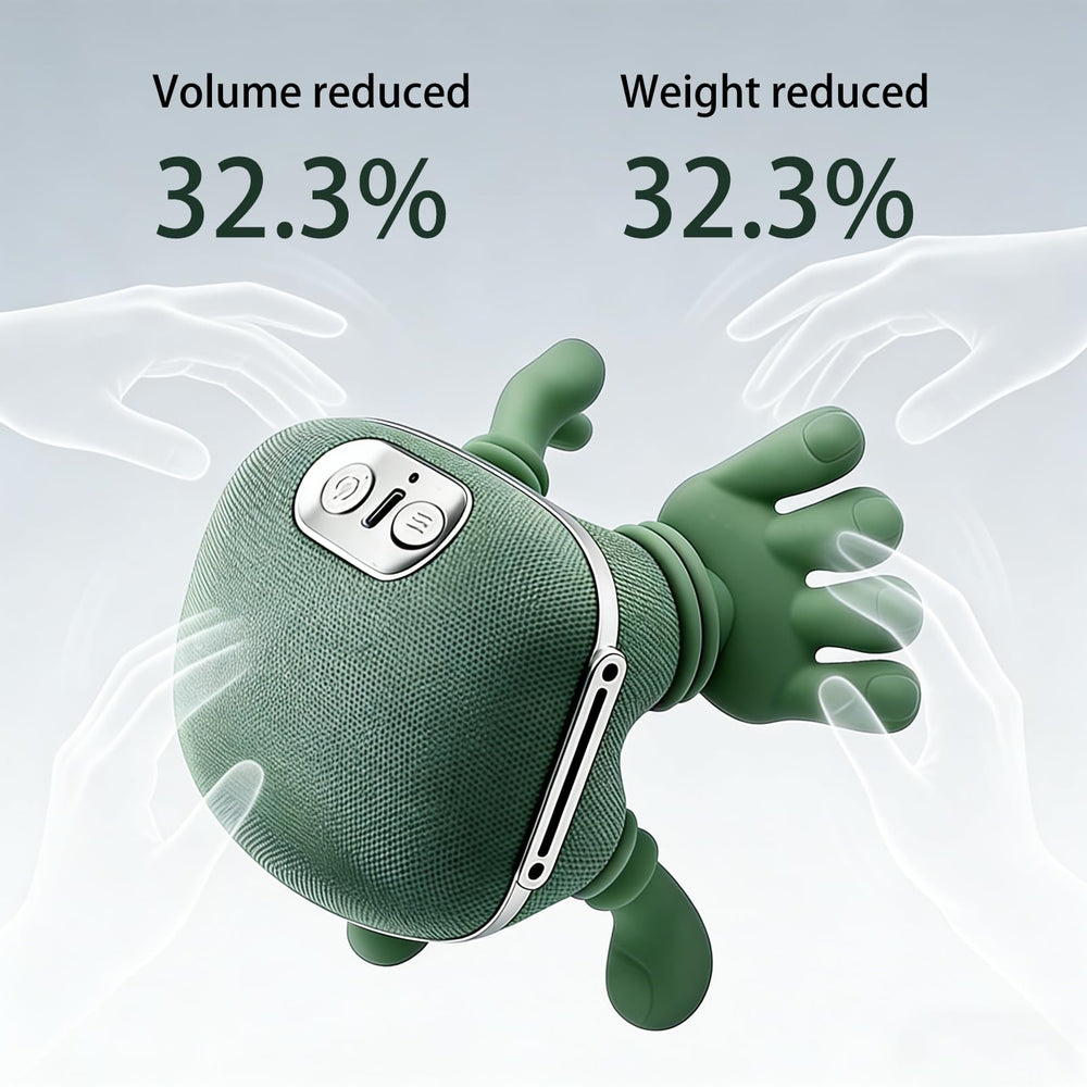 dybyss adjustable strap massager fits different body shapes for consistent pressure