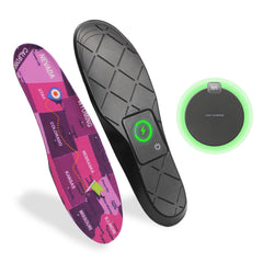 Dyeoxy Smart Insoles charging dock enables effortless wireless charging