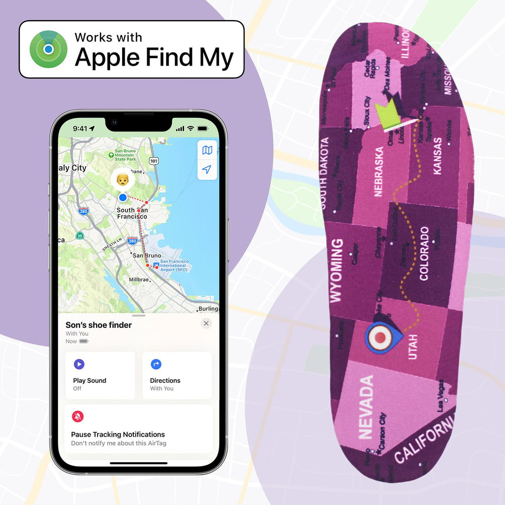 Dyeoxy Smart Insoles are ultra-thin and comfortable inside everyday footwear.