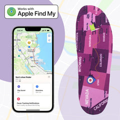 Dyeoxy Smart Insoles are ultra-thin and comfortable inside everyday footwear.
