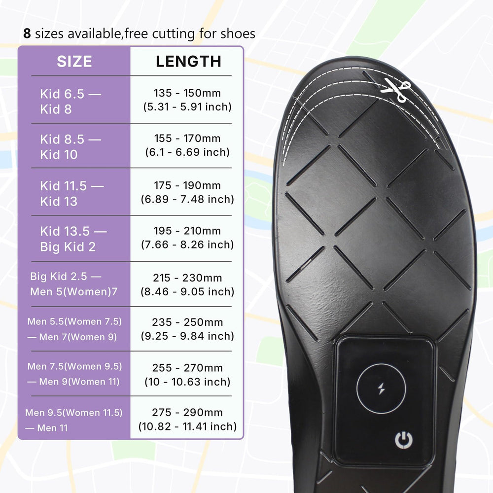 Dyeoxy Smart Insoles are water-resistant and built for daily wear