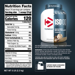 Dymatize ISO100 ready to mix with water or milk