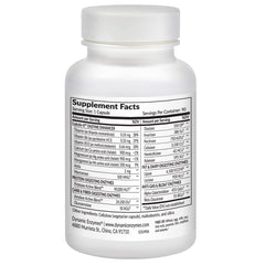 Dynamic Enzymes Eat E-Z Ultra capsule close-up showing easy-to-swallow capsules.