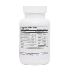 Dynamic Enzymes Restore ACTIV serrapeptase label close-up highlighting acid-resistant formula