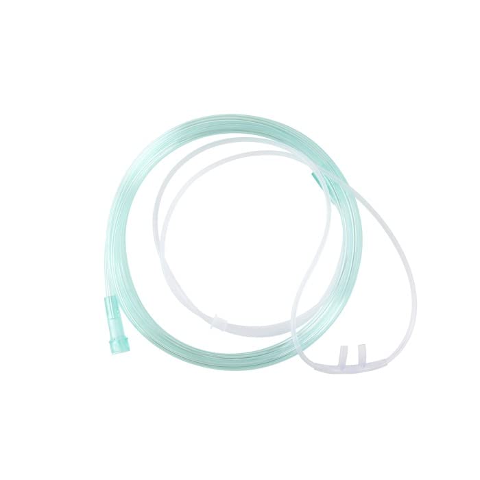 Dynarex 33103 nasal oxygen cannula with standard tip for pediatric use, reliable at-home oxygen delivery