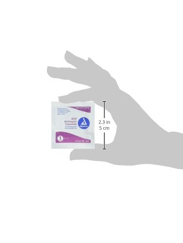 Dynarex BZK case of 1000 towelettes ideal for clinics and facilities.