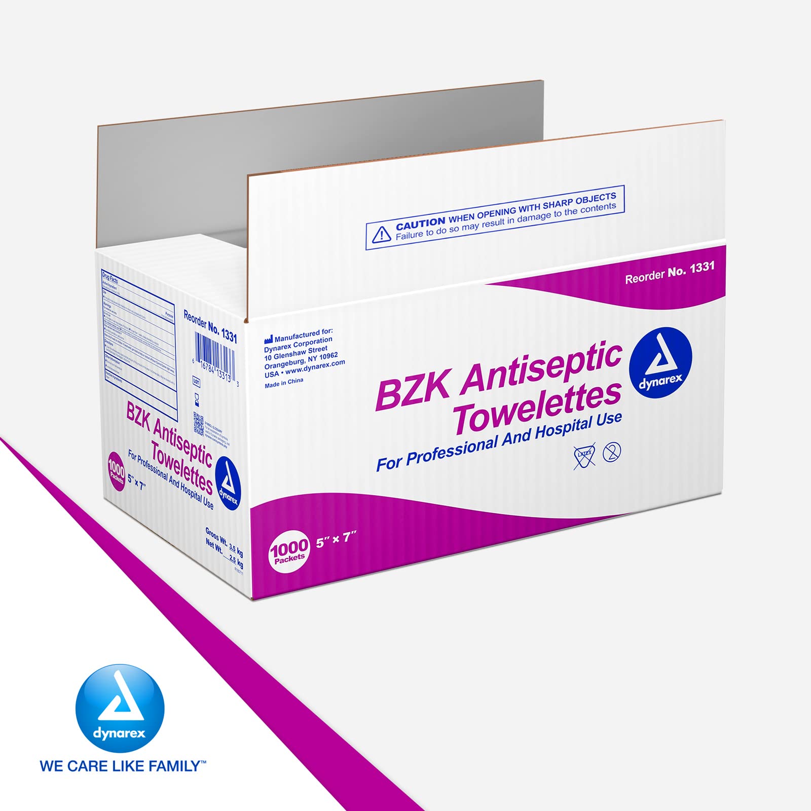 Car, gym, or outdoors use of premoistened BZK wipes for hygiene.