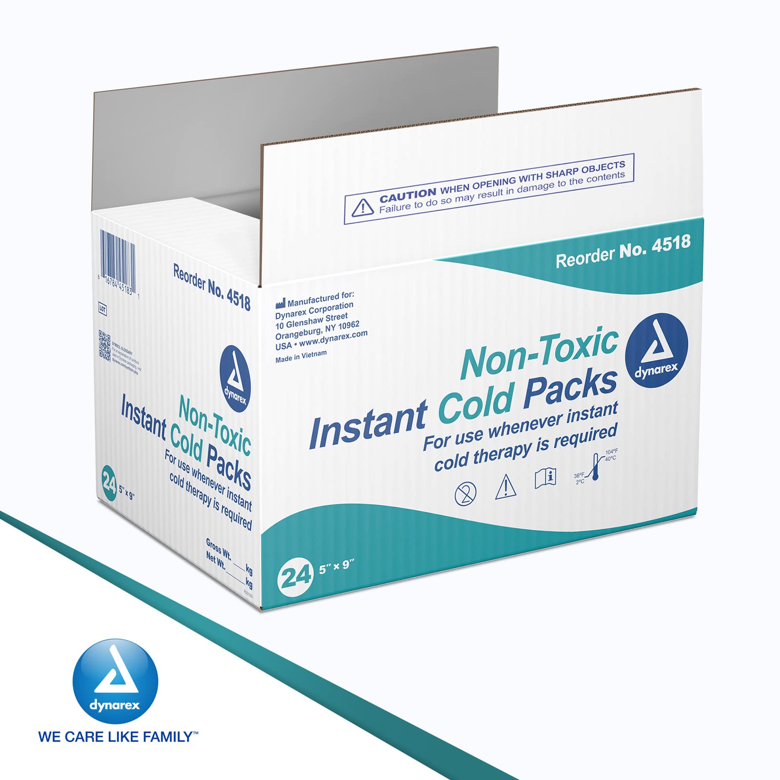 Dynarex cold pack travel friendly for sports events and trips.