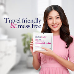 Dynarex HerCare ultra-thin pad with wings for comfortable protection