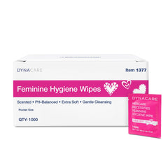 Dynarex HerCare travel pack for on-the-go freshness.