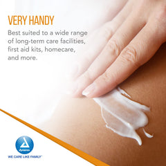 Dynarex Hydrocortisone cream thin layer applied for relief.