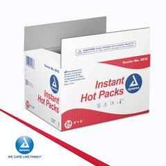 Dynarex Instant Hot Pack easy activation and immediate warmth.