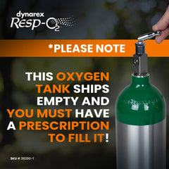 Dynarex Resp-O2 M24 is up to 40% lighter than steel tanks