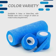 Dynarex Sensi-Wrap 5-yard length ideal for quick wrap adjustments.