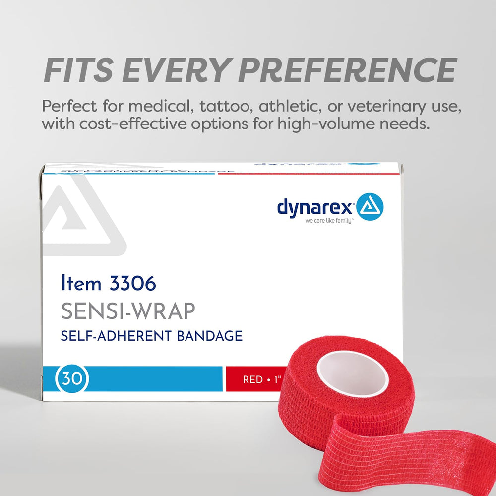 Dynarex Sensi-Wrap supports athletic, medical, and veterinary care.