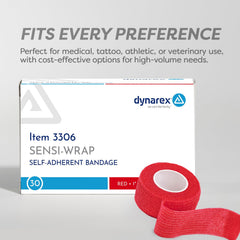 Dynarex Sensi-Wrap supports athletic, medical, and veterinary care.