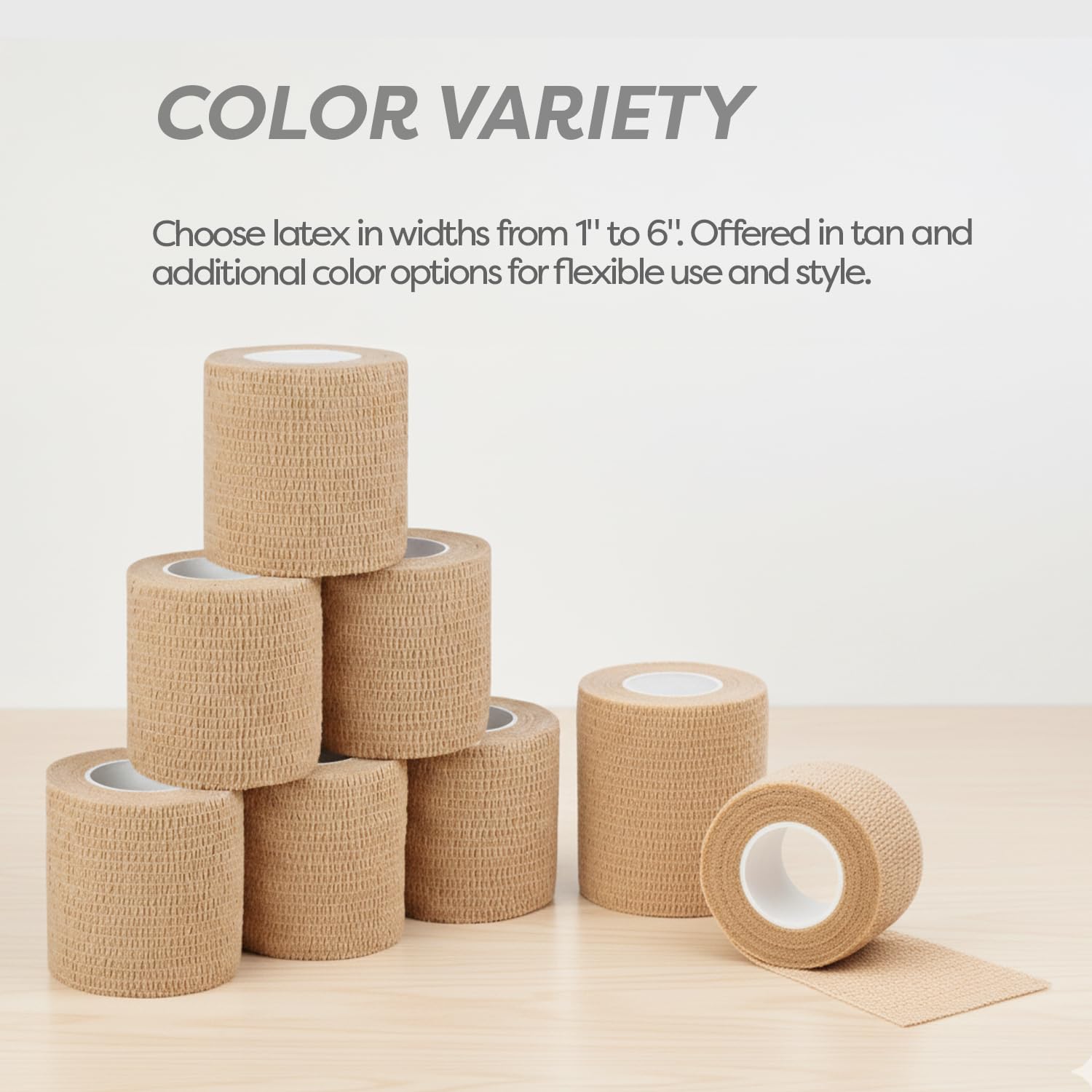 Dynarex Sensi-Wrap used in tattoo or veterinary care for secure grip.