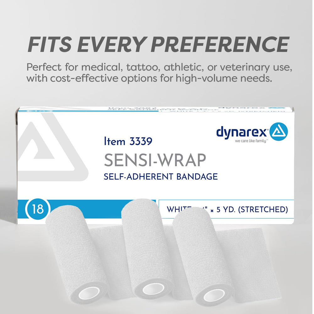 Versatile 5-yard length supports multiple wraps in clinics.