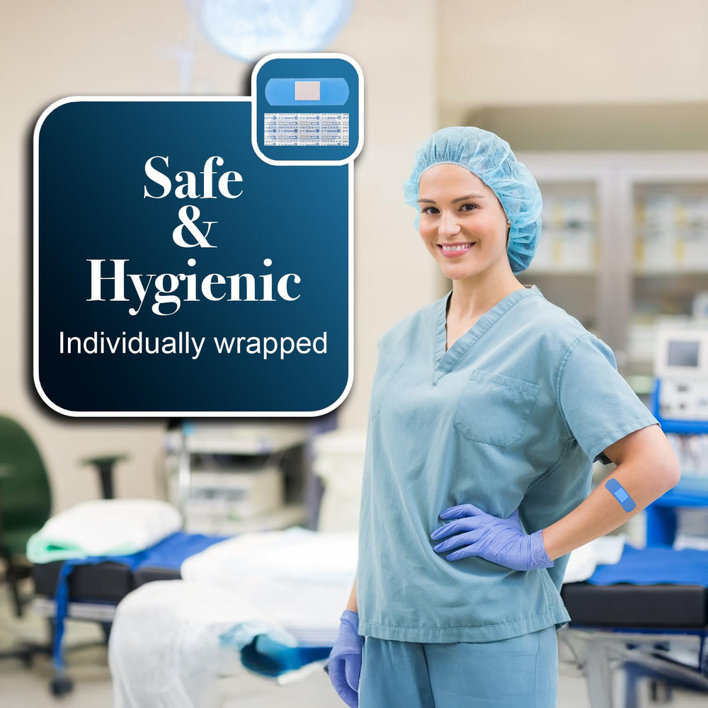Sterile woven Dynarex bandage packaging ready for first aid kits.