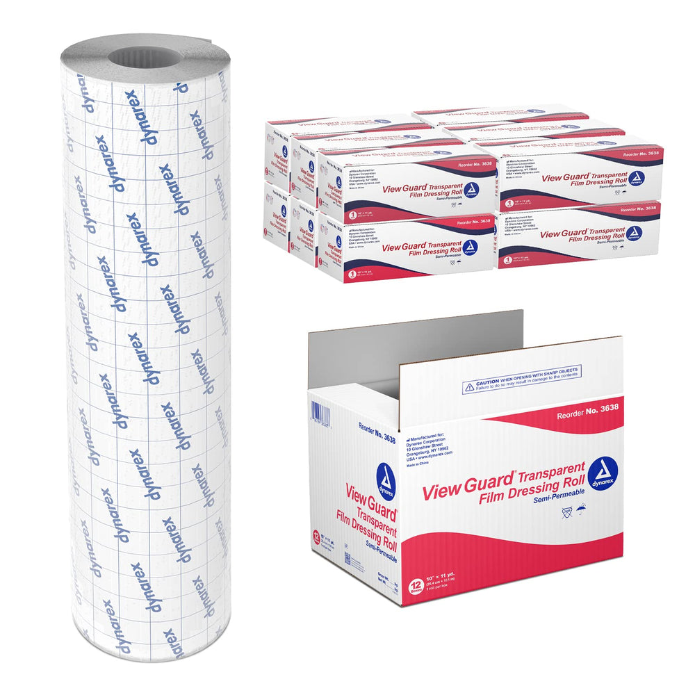 Dynarex View Guard roll conforms to body contours for flexible wear