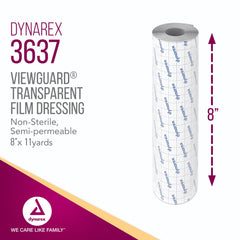 Dynarex View Guard transparent film applied over a minor wound for visibility.
