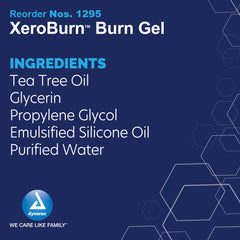 Travel-friendly Dynarex XeroBurn burn kit with individually wrapped patches