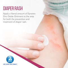 Dynarex zinc oxide ointment packaging box for convenient diaper care