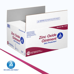 Dynarex zinc oxide ointment enables quick, protective application during changes