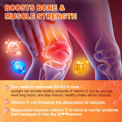DytistAid Vitamin D3+K2 Gummies label closeup shows dosage and clean-label promise