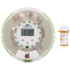 e-Pill MedSmart Voice Pro Bluetooth setup enables caregiver monitoring.