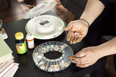 e-Pill MedSmart Voice Pro power options ensure uninterrupted use at home.