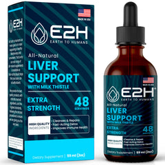 E2H Liver Cleanse bottle for easy daily detox.