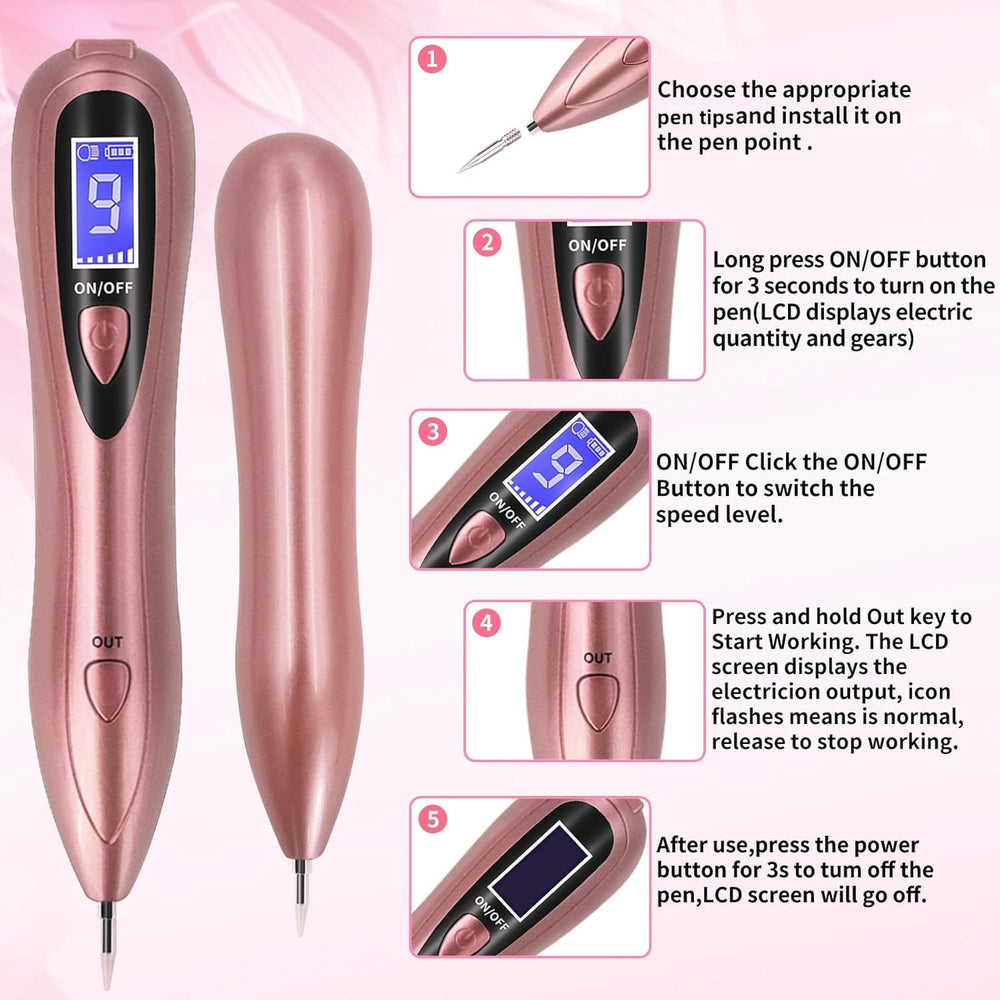 EA269RV Wart and Skin Tag Remover Pen protective case included