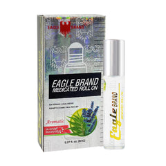 Eagle Brand Medicated Oil Aromatic Roll-On lavender and eucalyptus for on-the-go relaxation