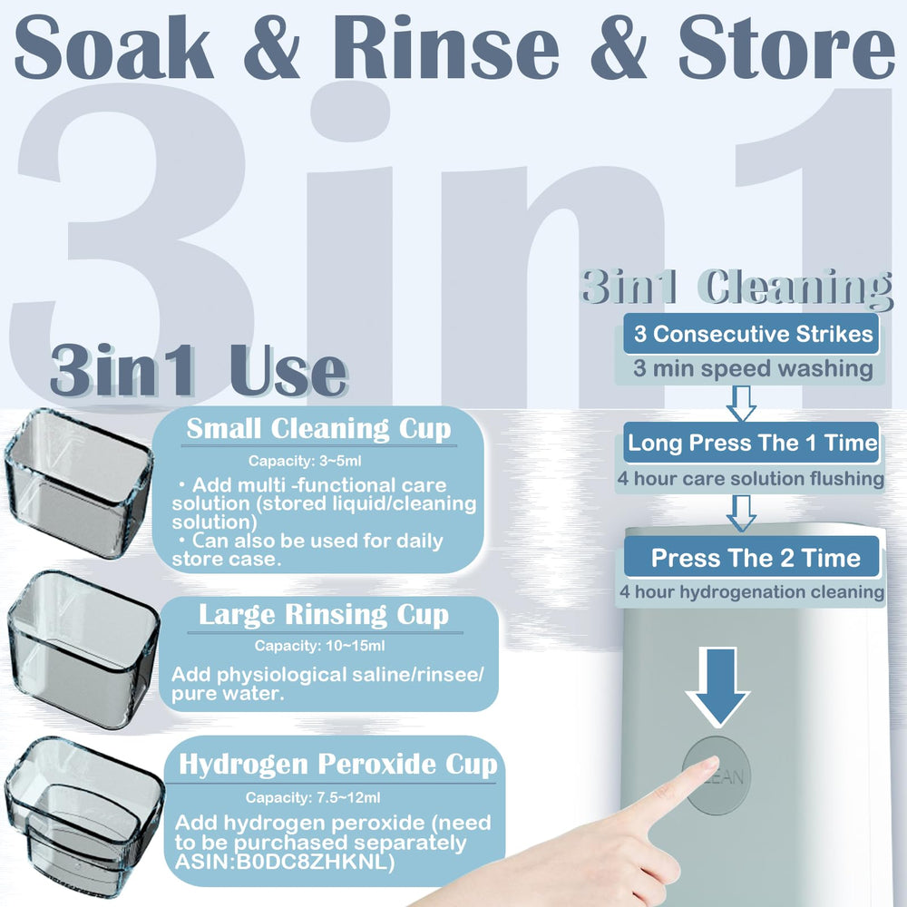 Eagosion GV Pro 3in1 liquid feature supports thorough cleaning without manual scrubbing