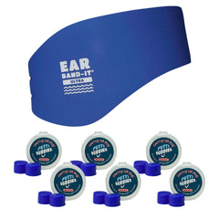 Ear Evolution Ear Band-It Ultra headband secures water protection during swimming