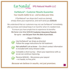 EarNatural compact ear drops kit stored in a home medicine cabinet