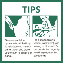 EARS SECRET soft foam texture close-up highlights comfortable material and lasting wear.