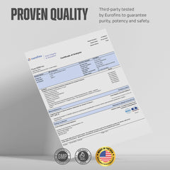 Earth Elixir Cistanche third-party test seal assures independent quality checks.