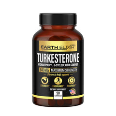 Earth Elixir Turkesterone powder scoop for convenient daily dosing