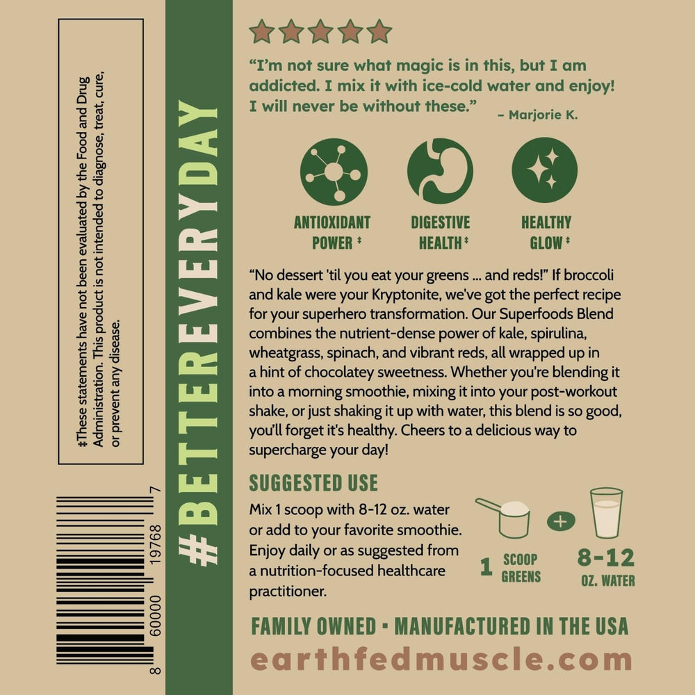 Earth Fed Muscle digestive enzymes close-up for nutrient absorption.