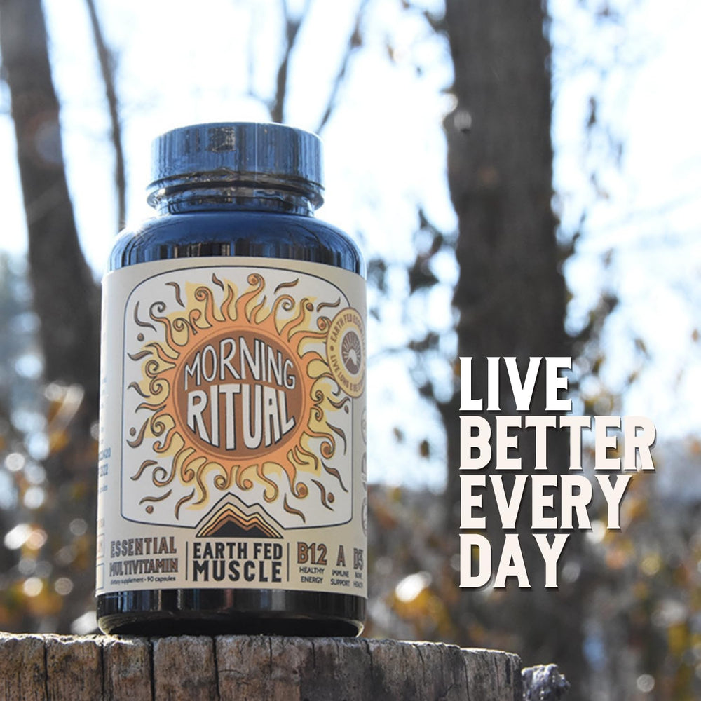Earth Fed Muscle Morning Ritual morning routine image supports wellness consistency